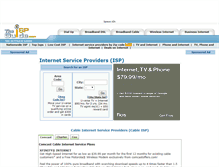 Tablet Screenshot of maine.theispguide.com